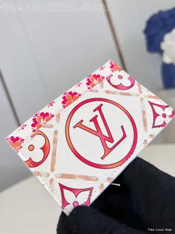 Fake Louis Bags CARD HOLDER-11*7*0.5cm LOUIS VUITTON 0626